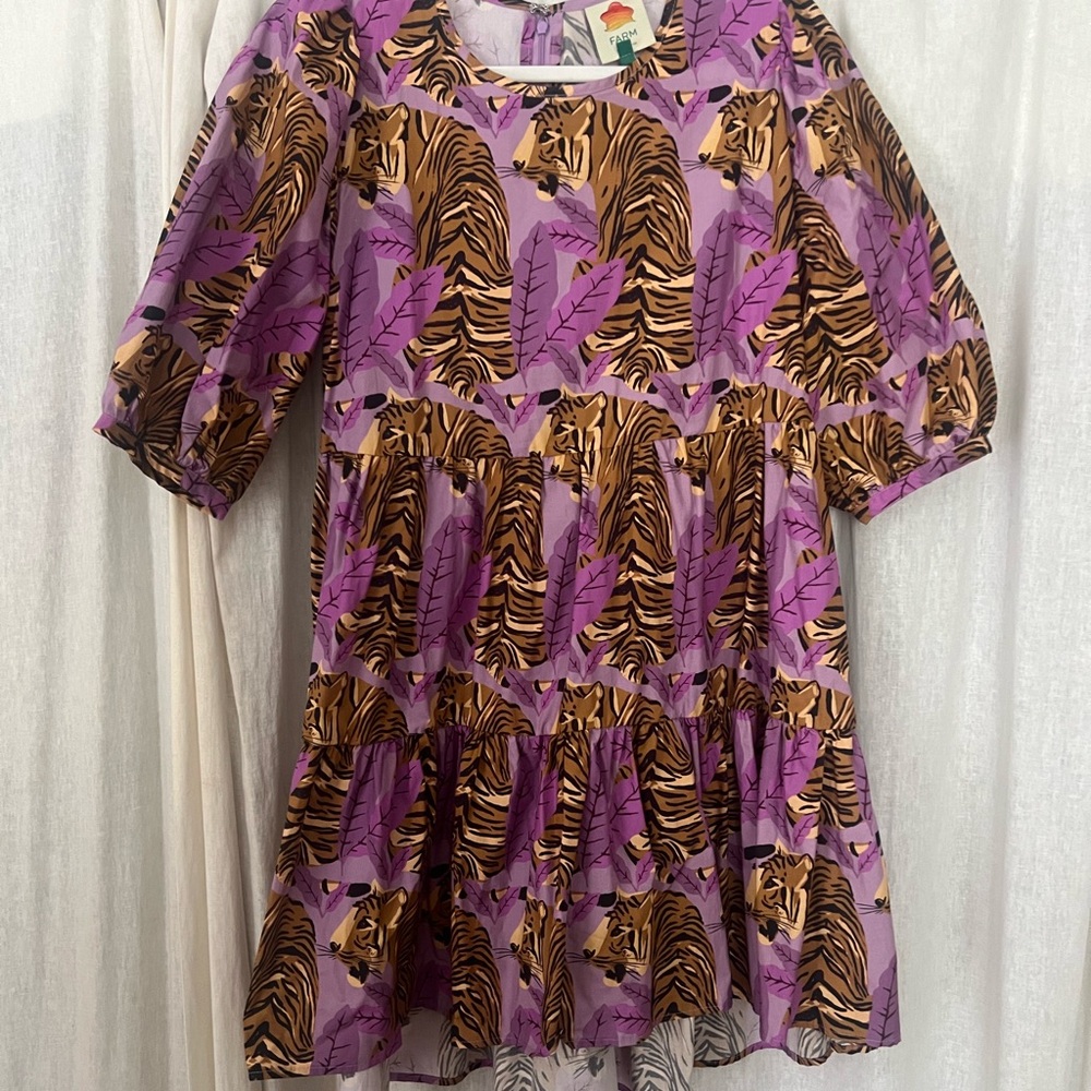 Farm Rio Tiger Dress